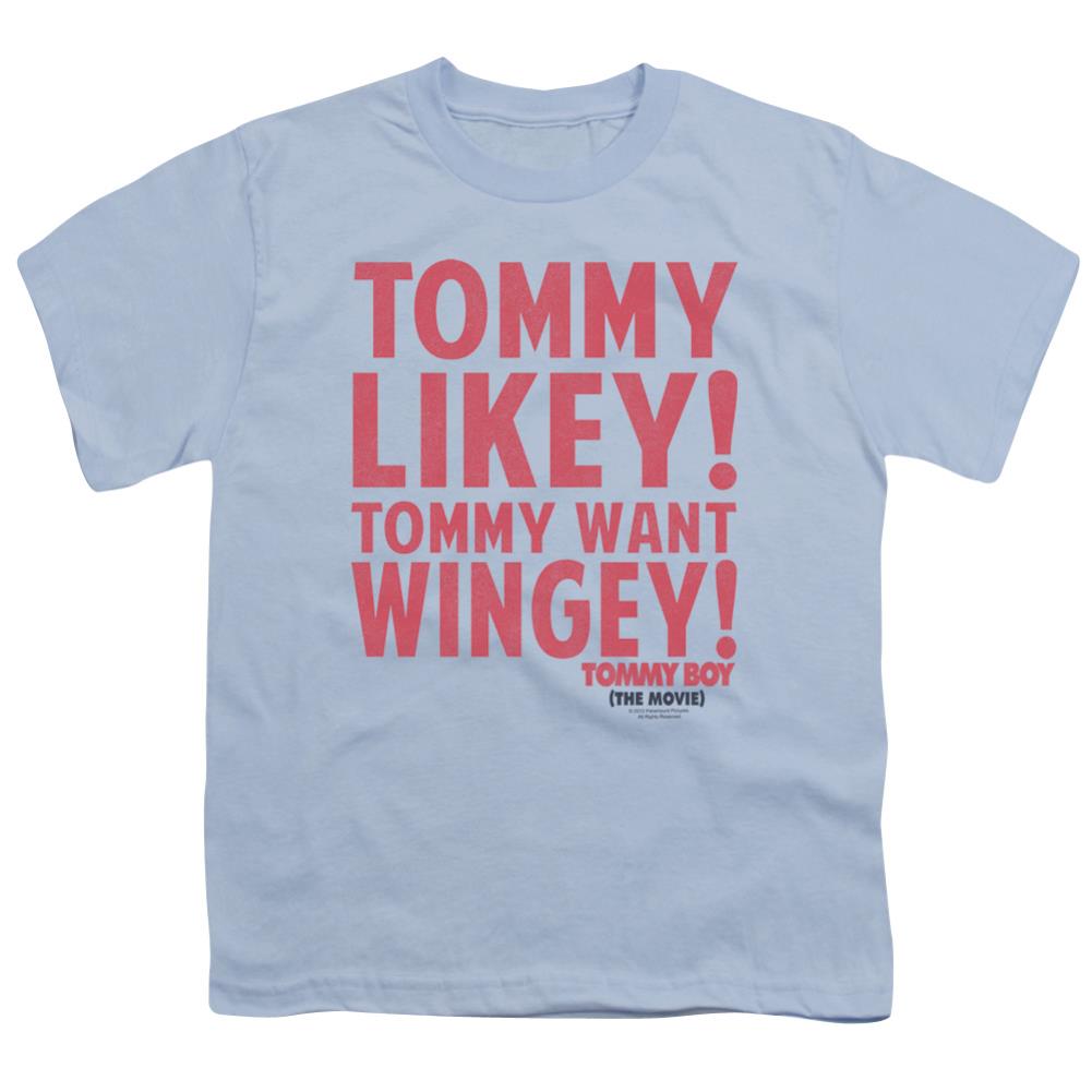Tommy Boy Want Wingey Youth 18/1 100% Cotton Short-Sleeve T-Shirt