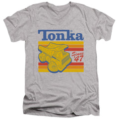 Tonka Since 47 Men's 30/1 Cotton Slim V-Neck T-Shirt