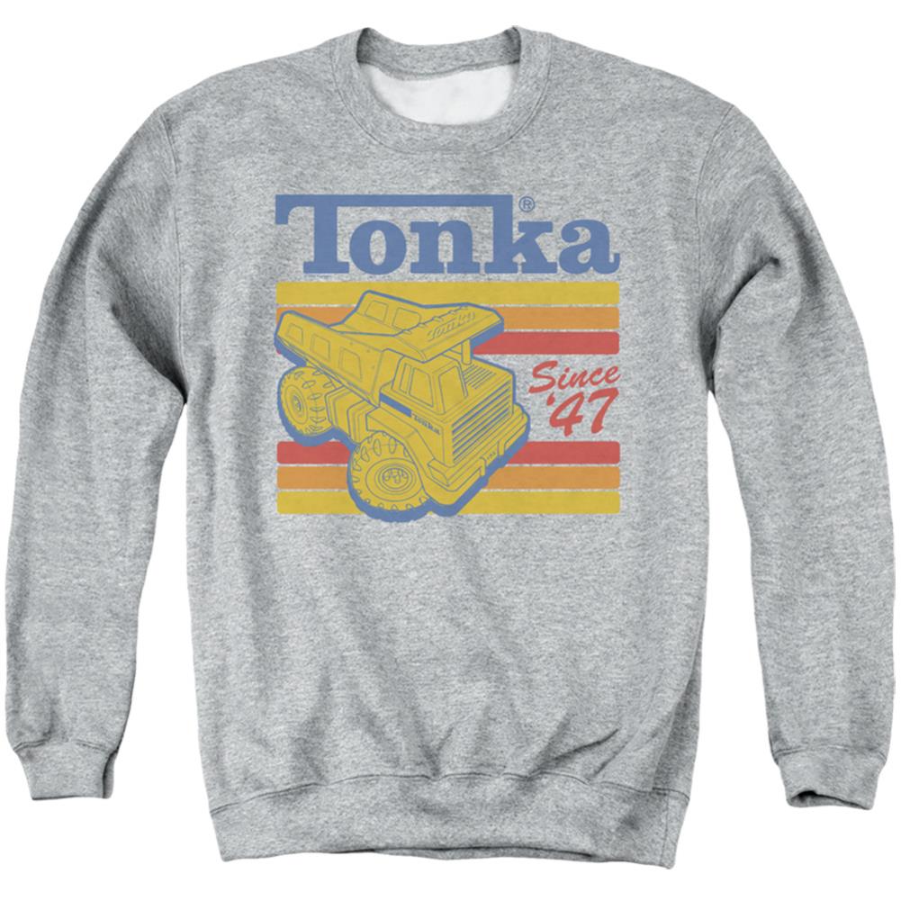 Tonka Since 47 Men's Crewneck 50 50 Poly Long-Sleeve T-Shirt