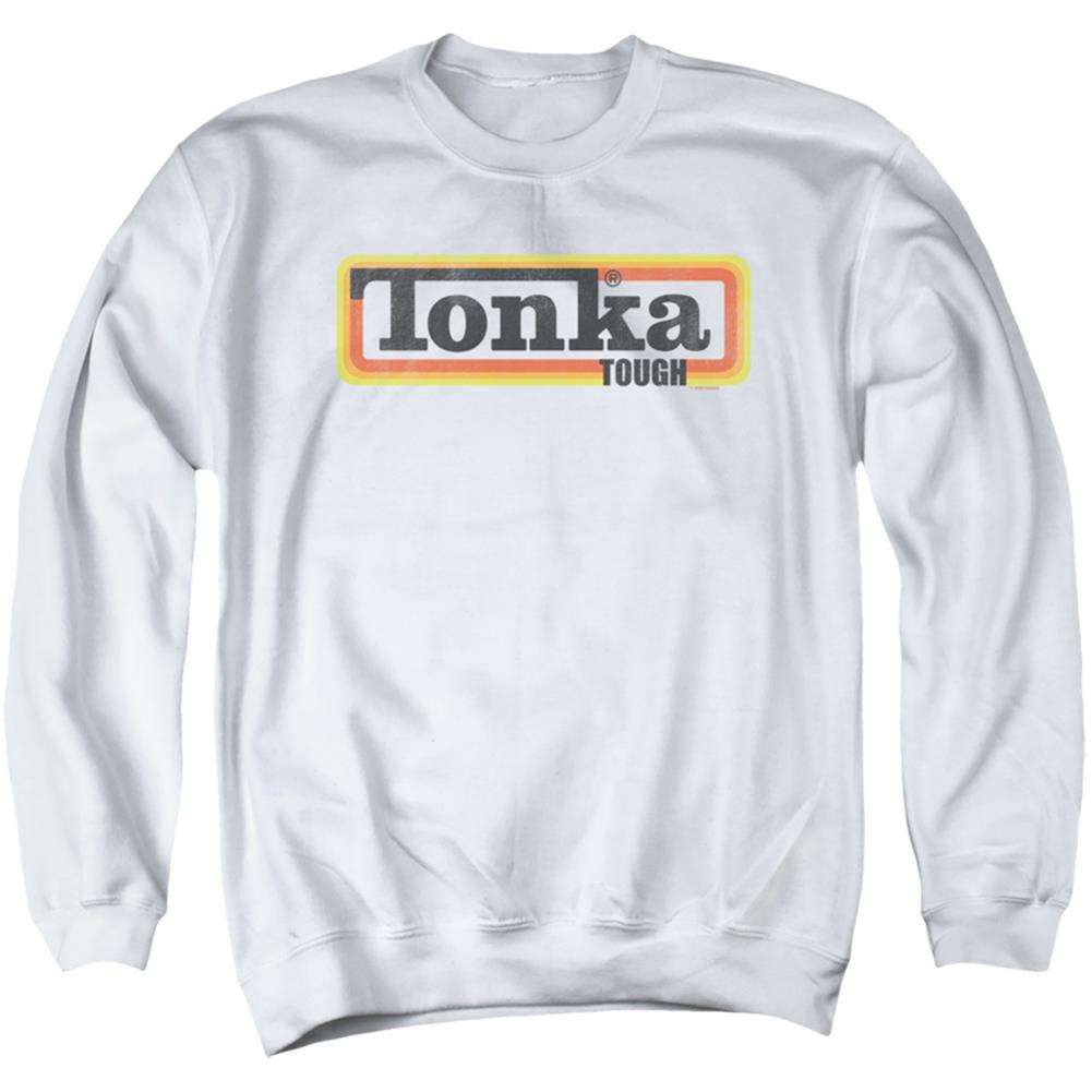 Tonka Tonka Boxed Sign Men's Crewneck 50 50 Poly Long-Sleeve T-Shirt