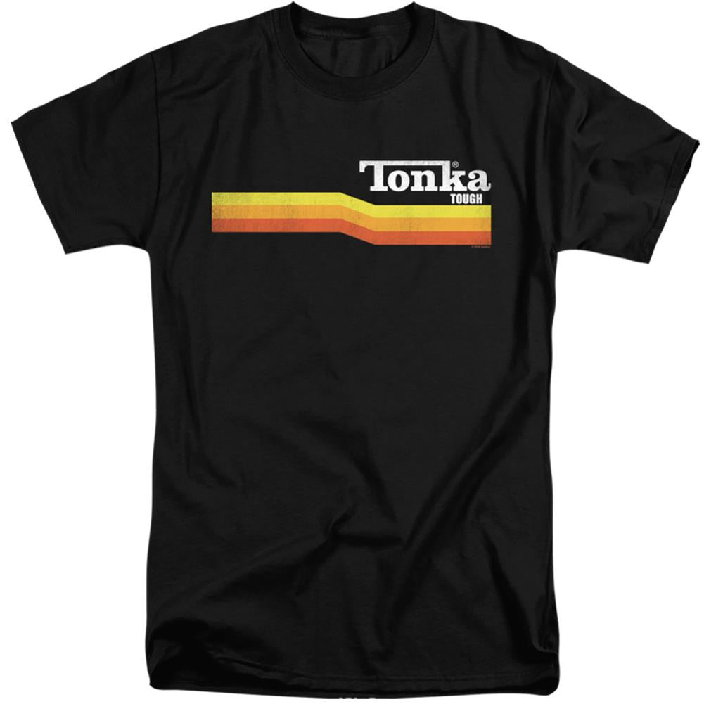 Tonka Tonka Stripe Men's 18/1 Tall Cotton Short-Sleeve T-Shirt