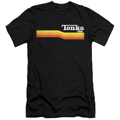 Tonka Tonka Stripe Men's Ultra-Soft 30/1 Cotton Slim Short-Sleeve T-Shirt