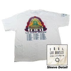 Tool Men's 10,000 Days White Los Angeles Tour T-Shirt