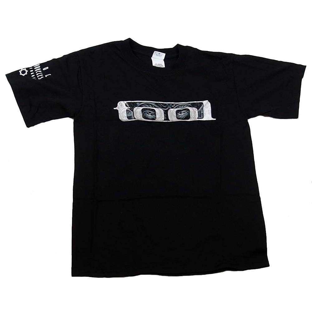 Tool Men's Gray Eye Logo 10,000 Days Los Angeles Black Tour T-Shirt