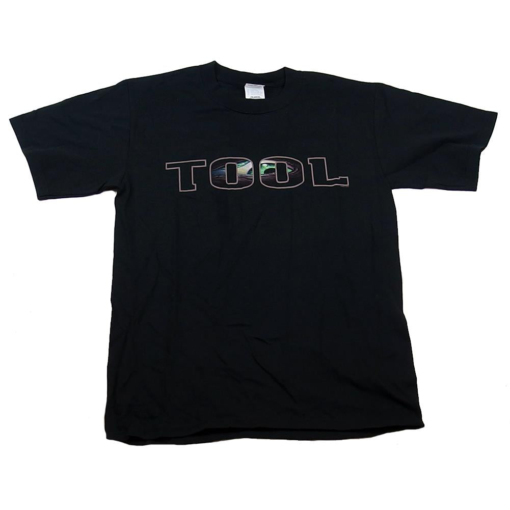 Tool Men's Green Eye Logo 2003 Black T-Shirt