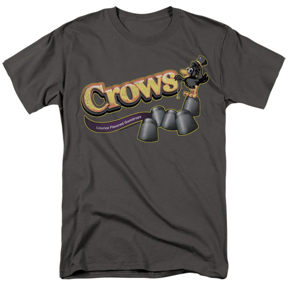 Tootise Roll Crows Men's 18/1 Cotton Short-Sleeve T-Shirt