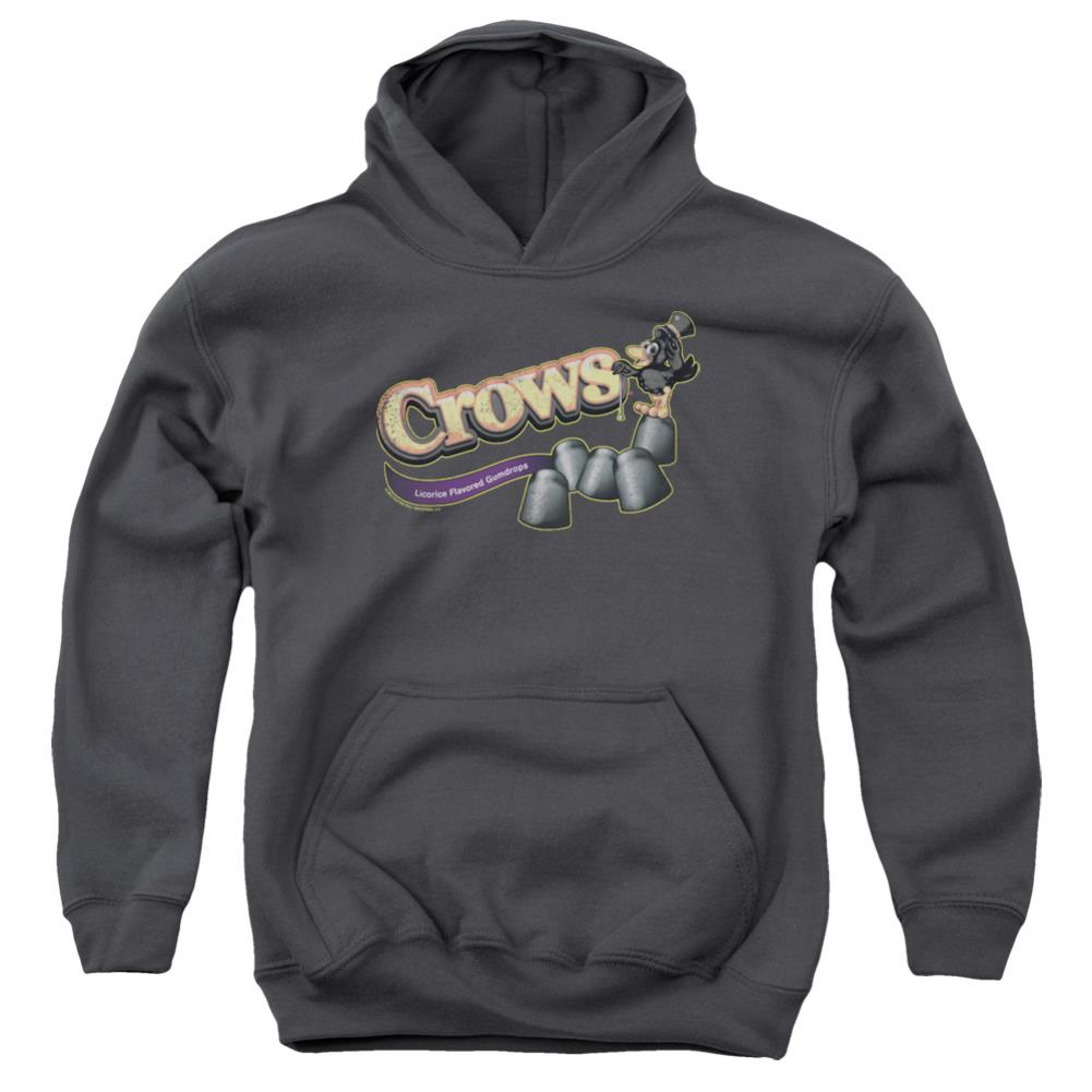 Tootise Roll Crows Youth Cotton Poly Pull-Over Hoodie