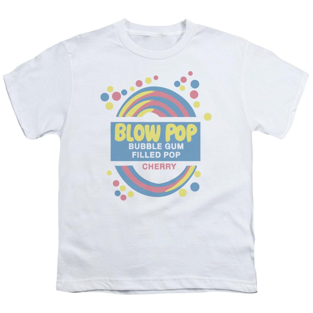 Tootsie Roll Blow Pop Label Youth 18/1 100% Cotton Short-Sleeve T-Shirt