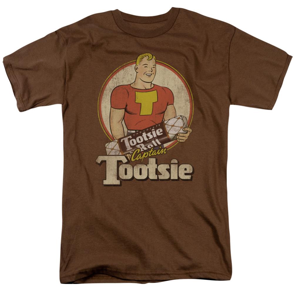 Tootsie Roll Captain Tootsie Men's 18/1 Cotton Short-Sleeve T-Shirt