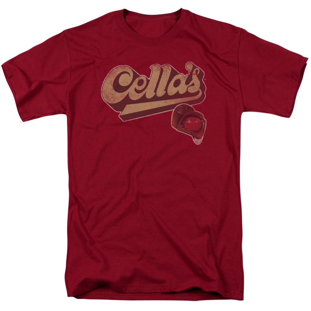 Tootsie Roll Cella's Logo Men's 18/1 Cotton Short-Sleeve T-Shirt