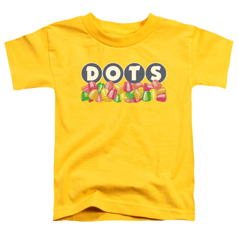 Tootsie Roll Dots Logo Toddler 18/1 Cotton Short-Sleeve T-Shirt