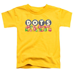 Tootsie Roll Dots Logo Toddler 18/1 Cotton Short-Sleeve T-Shirt