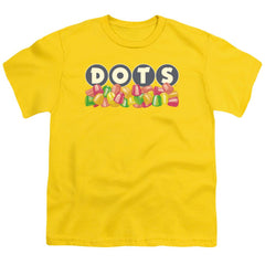 Tootsie Roll Dots Logo Youth 18/1 100% Cotton Short-Sleeve T-Shirt