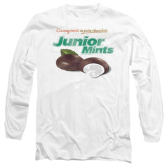 Tootsie Roll Junior Mints Logo Men's 18/1 Cotton Long-Sleeve T-Shirt