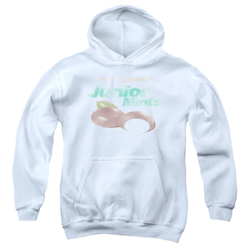 Tootsie Roll Junior Mints Logo Youth Cotton Poly Pull-Over Hoodie