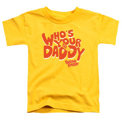 Tootsie Roll Who's Your Daddy Toddler 18/1 Cotton Short-Sleeve T-Shirt