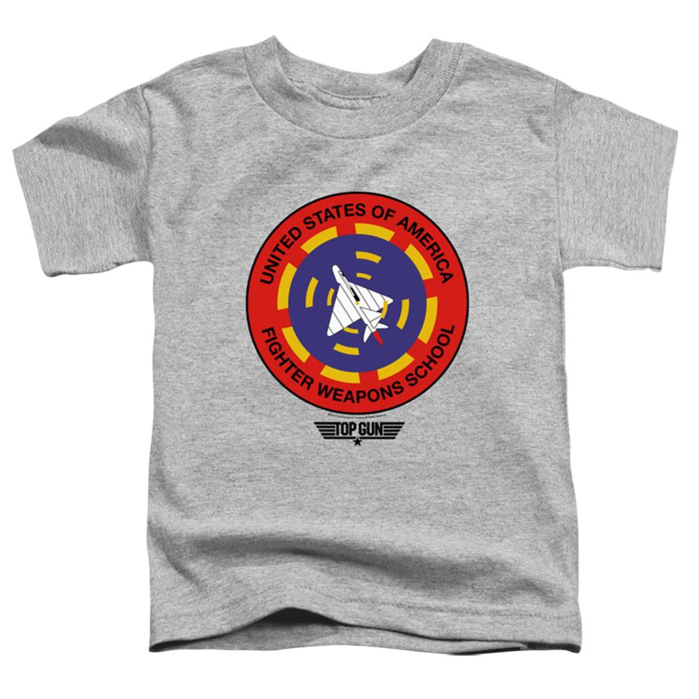 Top Gun Fighter Weapons School Toddler 18/1 Cotton Short-Sleeve T-Shirt