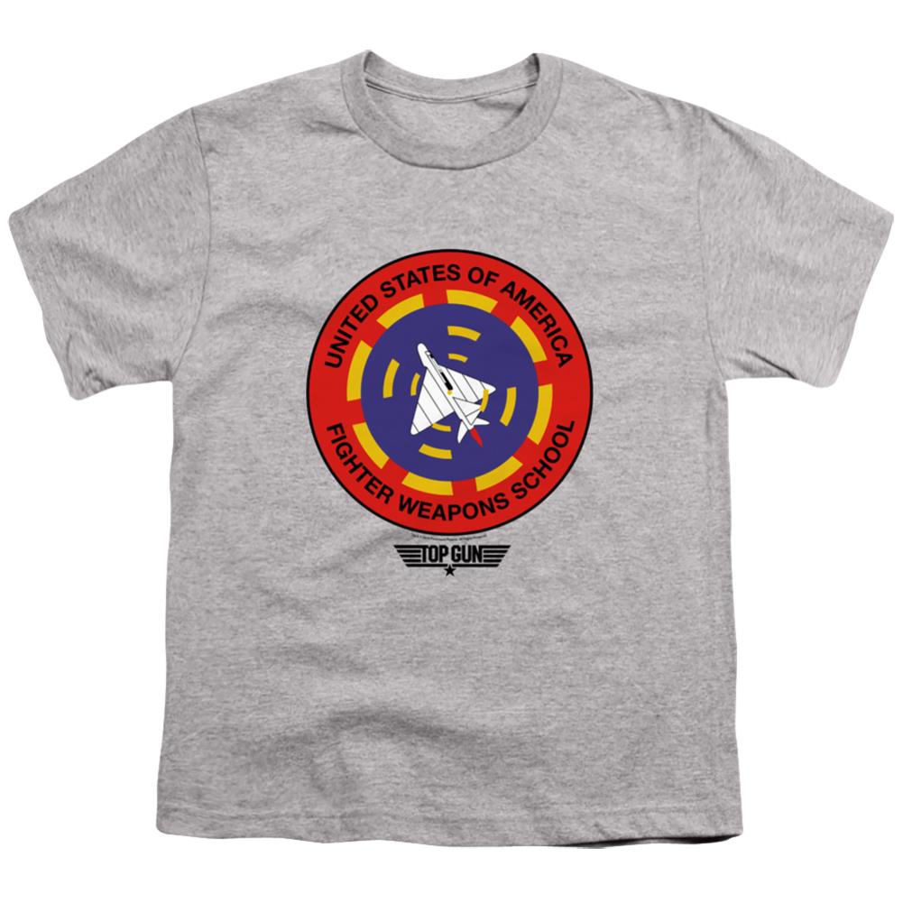 Top Gun Fighter Weapons School Youth 18/1 100% Cotton Short-Sleeve T-Shirt