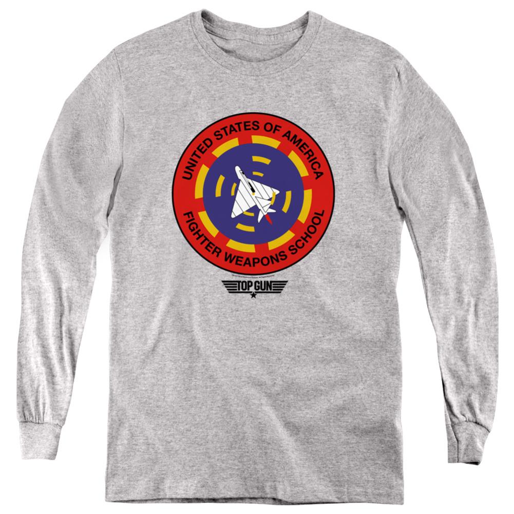 Top Gun Fighter Weapons School Youth Long-Sleeve T-Shirt