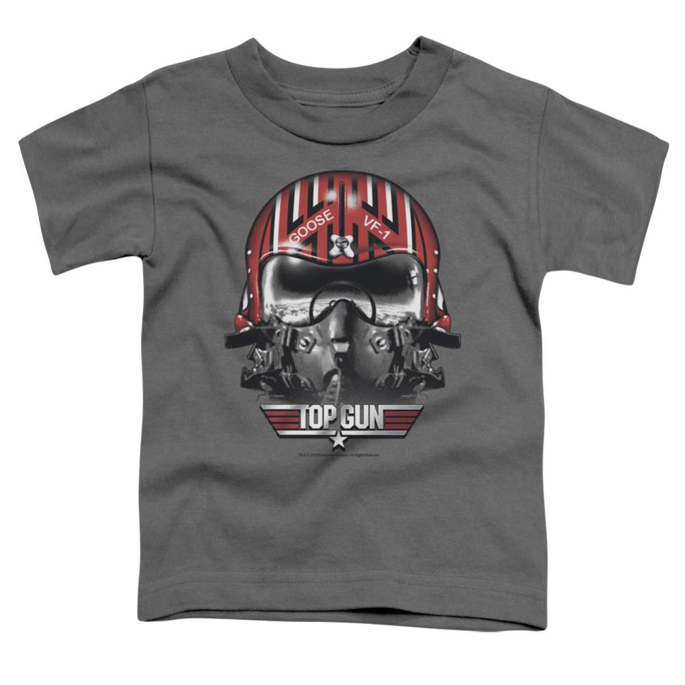 Top Gun Goose Helmet Toddler 18/1 Cotton Short-Sleeve T-Shirt