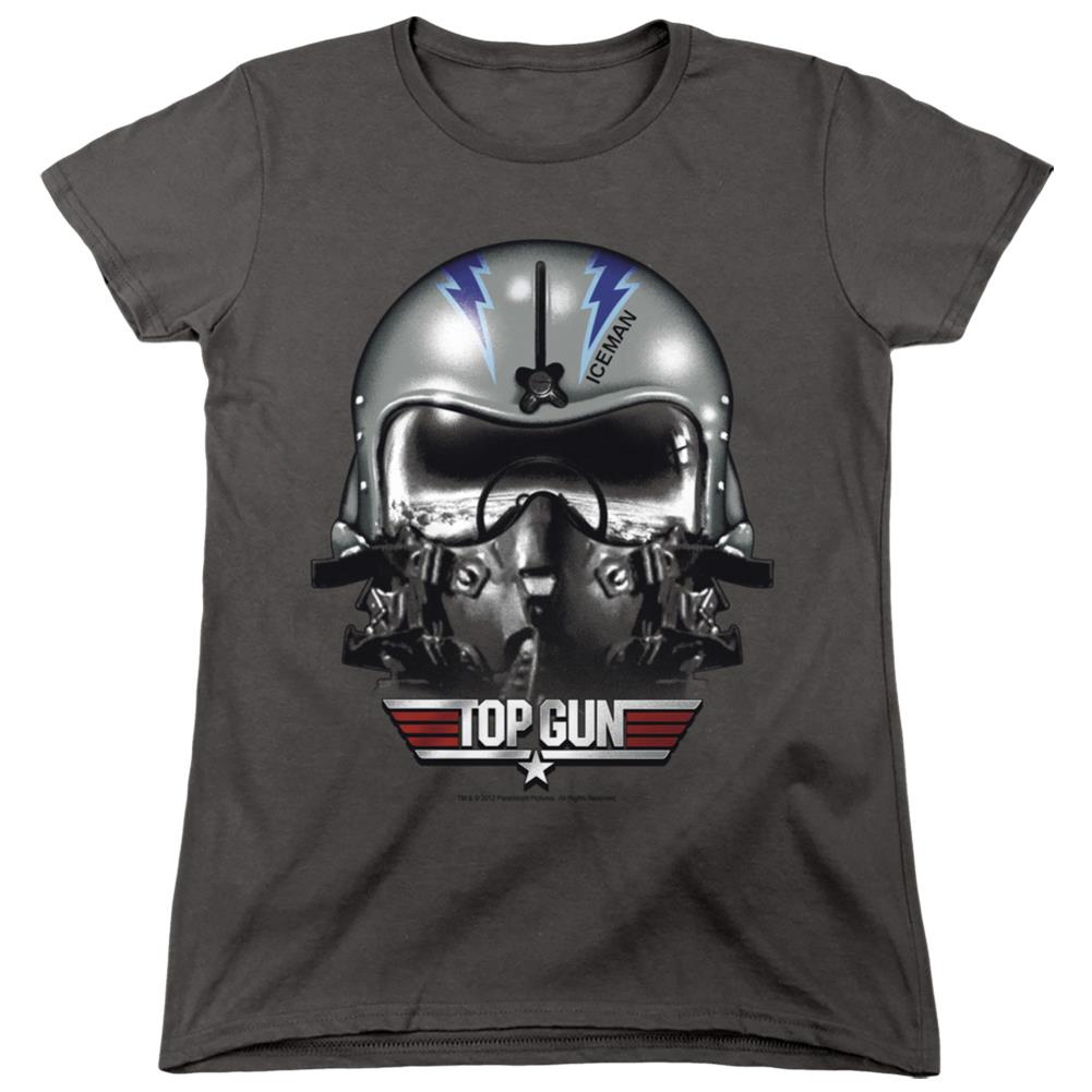 Top Gun Iceman Helmet Women's 18/1 Cotton Short-Sleeve T-Shirt