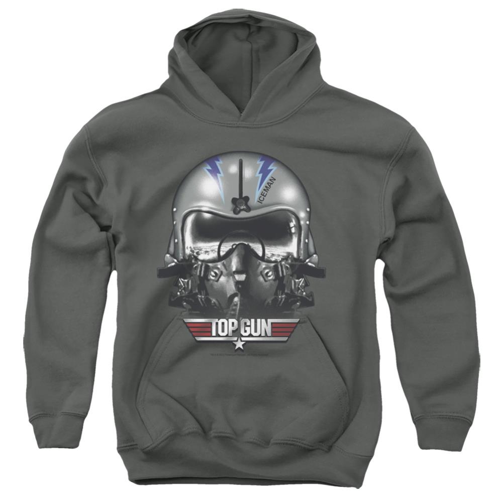 Top Gun Iceman Helmet Youth Cotton Poly Pull-Over Hoodie