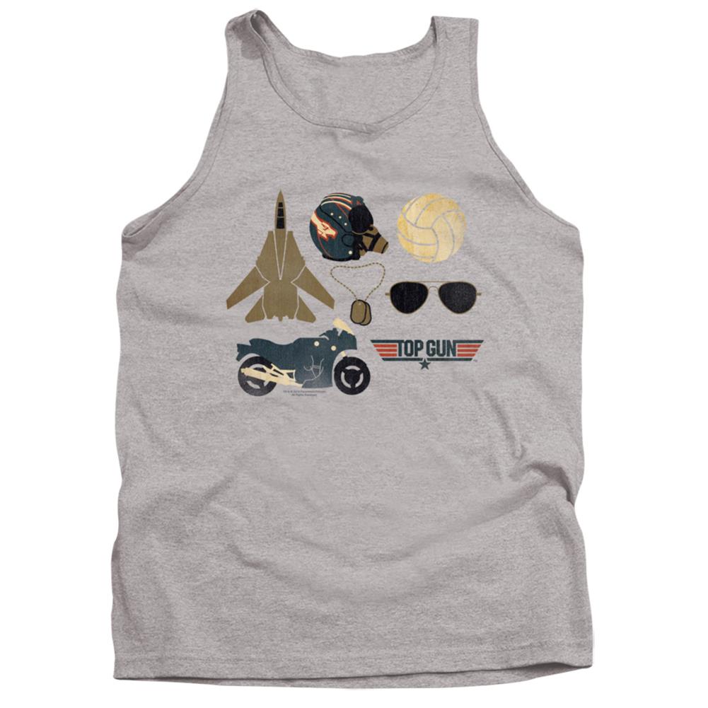 Top Gun Items Men's 18/1 Cotton Tank Top
