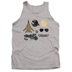 Top Gun Items Men's 18/1 Cotton Tank Top
