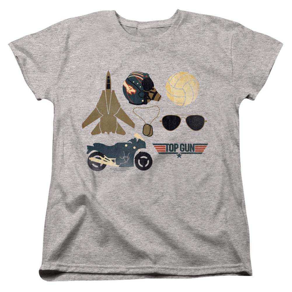 Top Gun Items Women's 18/1 Cotton Short-Sleeve T-Shirt