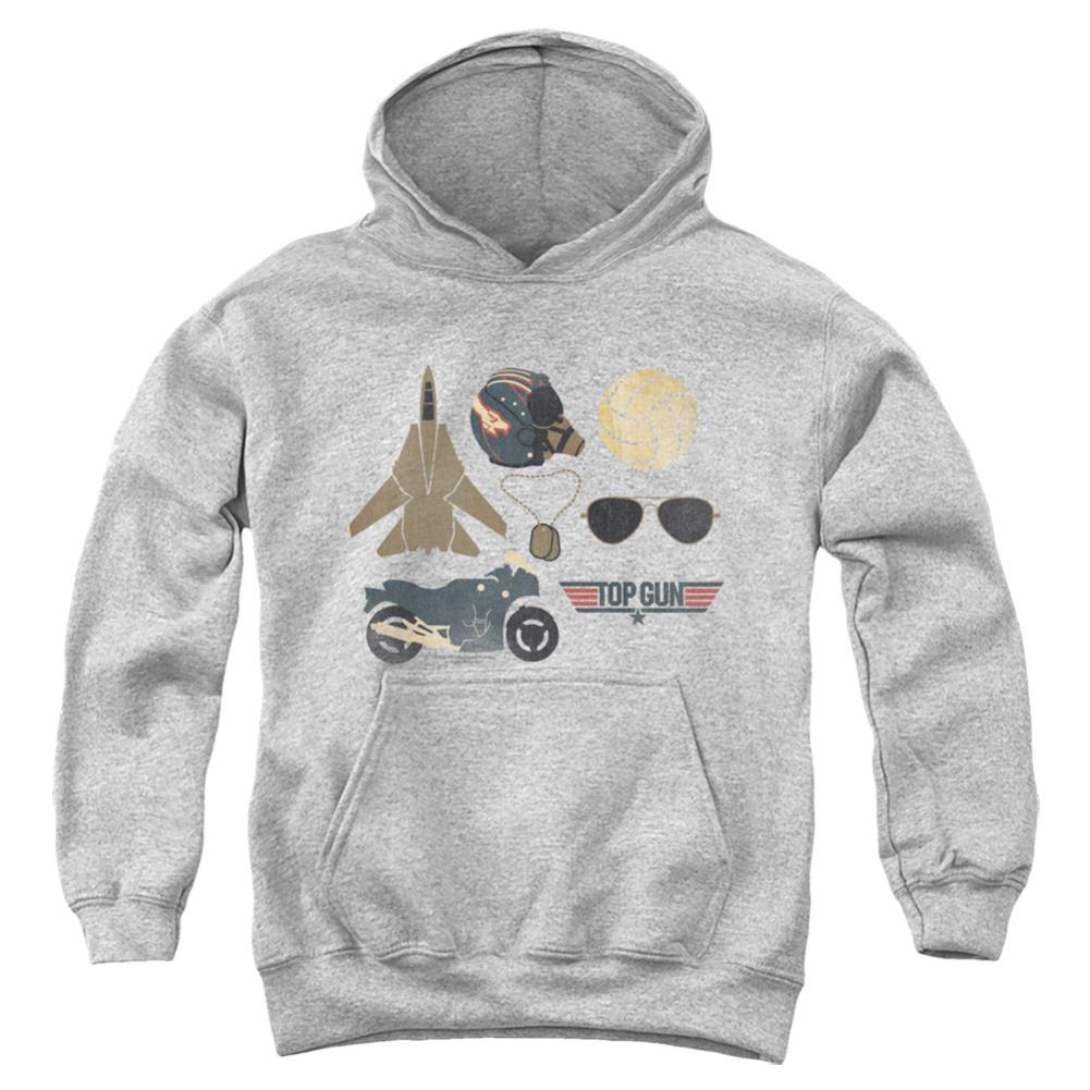 Top Gun Items Youth Cotton Poly Pull-Over Hoodie