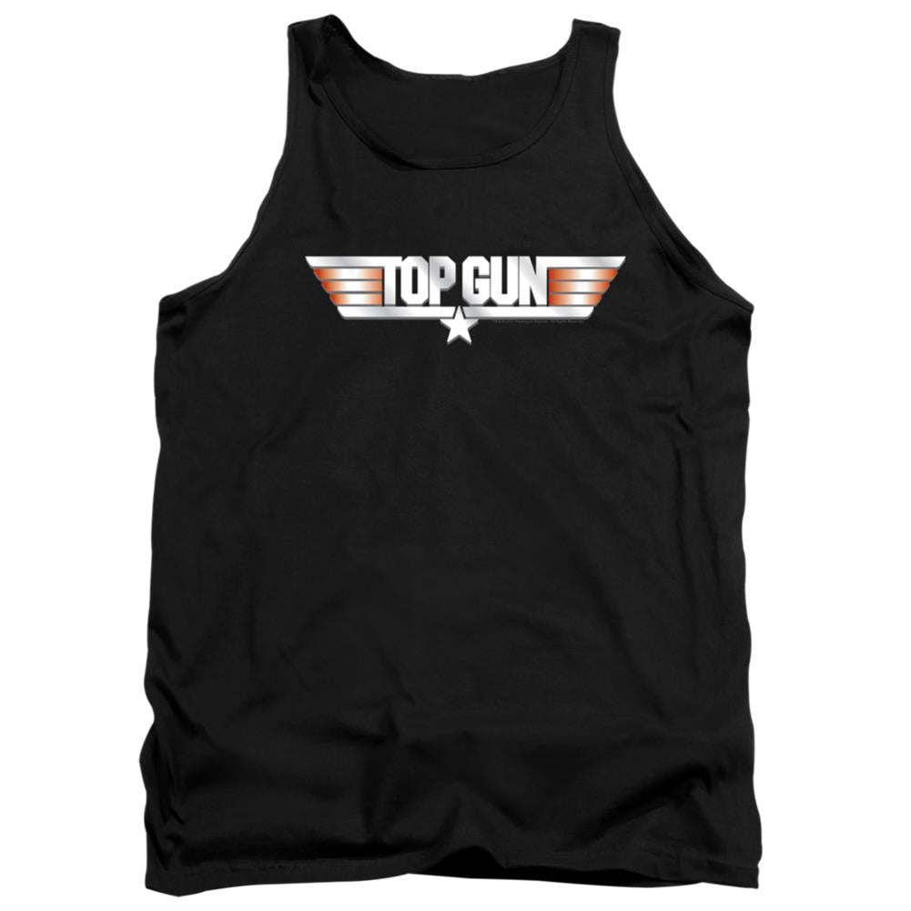 Top Gun Logo Men's 18/1 Cotton Tank Top