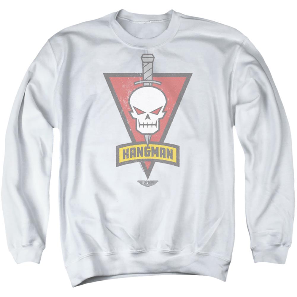 Top Gun: Maverick Hangman Call Sign Men's Crewneck 50 50 Poly Long-Sleeve T-Shirt