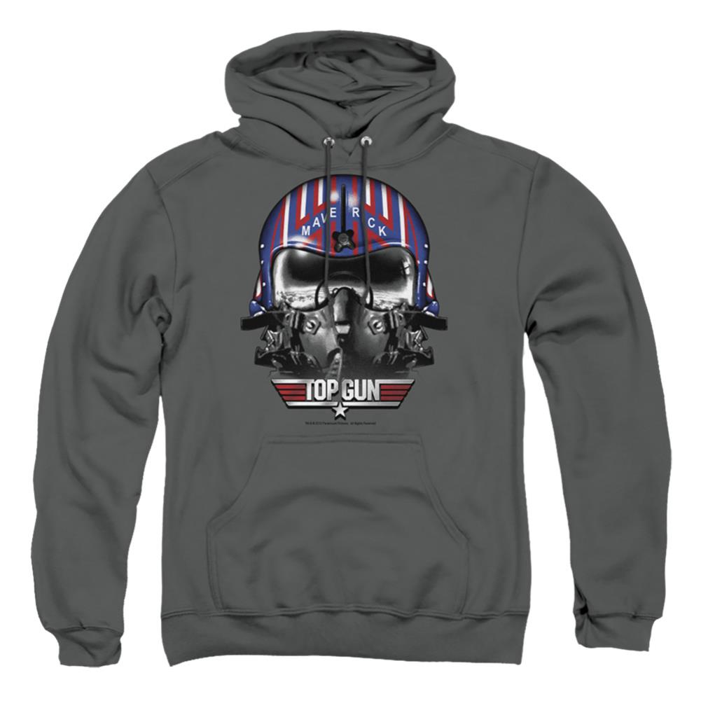 Top Gun Maverick Helmet Men's Pull-Over 75 25 Poly Hoodie