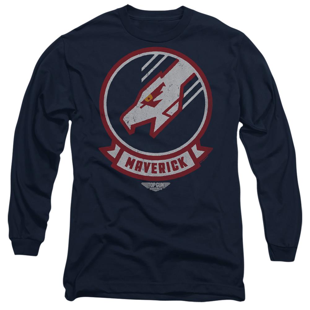 Top Gun: Maverick Maverick Call Sign Men's 18/1 Cotton Long-Sleeve T-Shirt