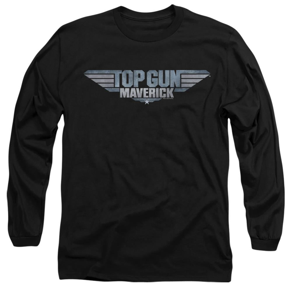 Top Gun: Maverick Maverick Logo Men's 18/1 Cotton Long-Sleeve T-Shirt