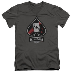 Top Gun: Maverick Phoenix Call Sign Men's 30/1 Cotton Slim V-Neck T-Shirt