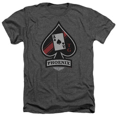 Top Gun: Maverick Phoenix Call Sign Men's 30/1 Heather 60 40 Poly Short-Sleeve T-Shirt
