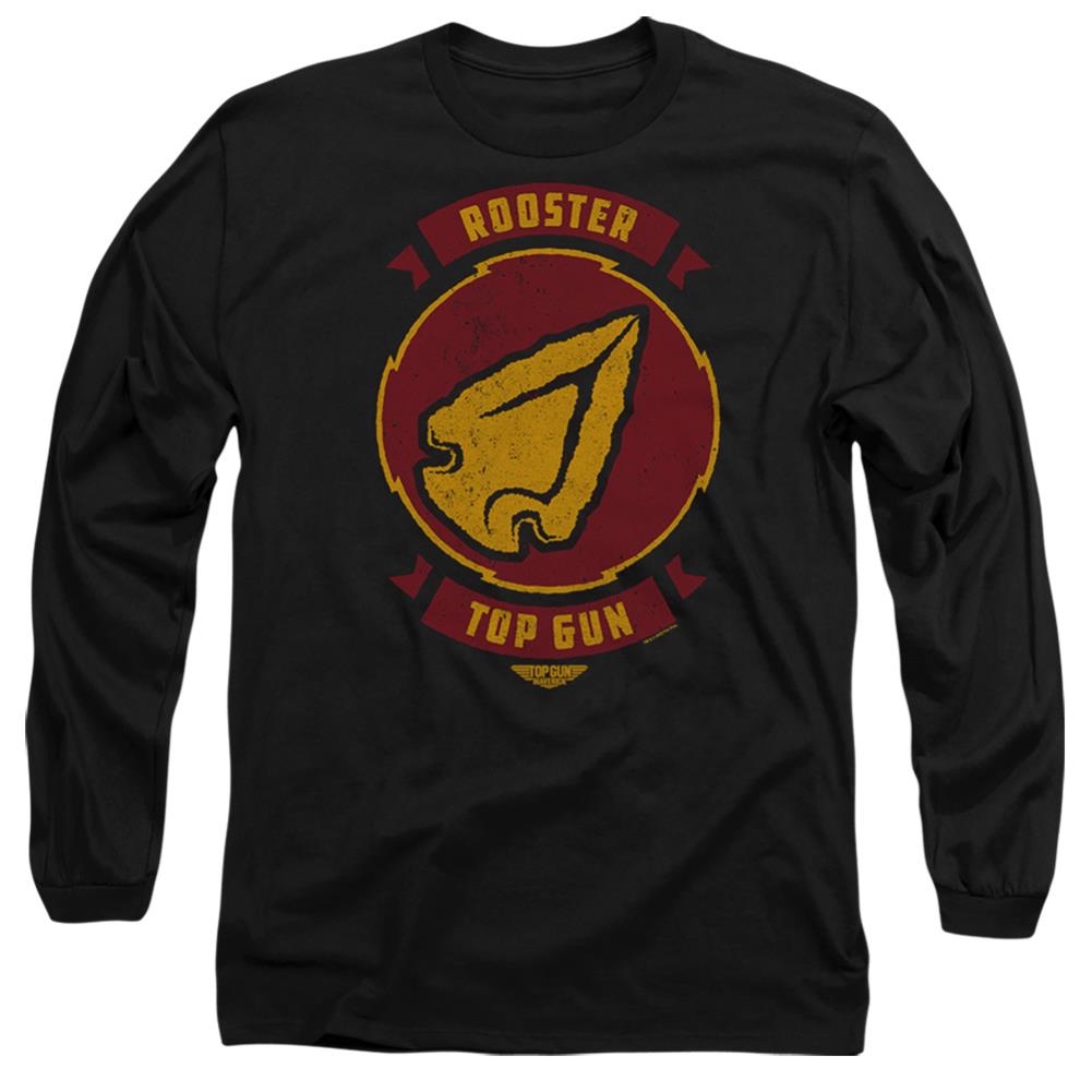 Top Gun: Maverick Rooster Call Sign Men's 18/1 Cotton Long-Sleeve T-Shirt