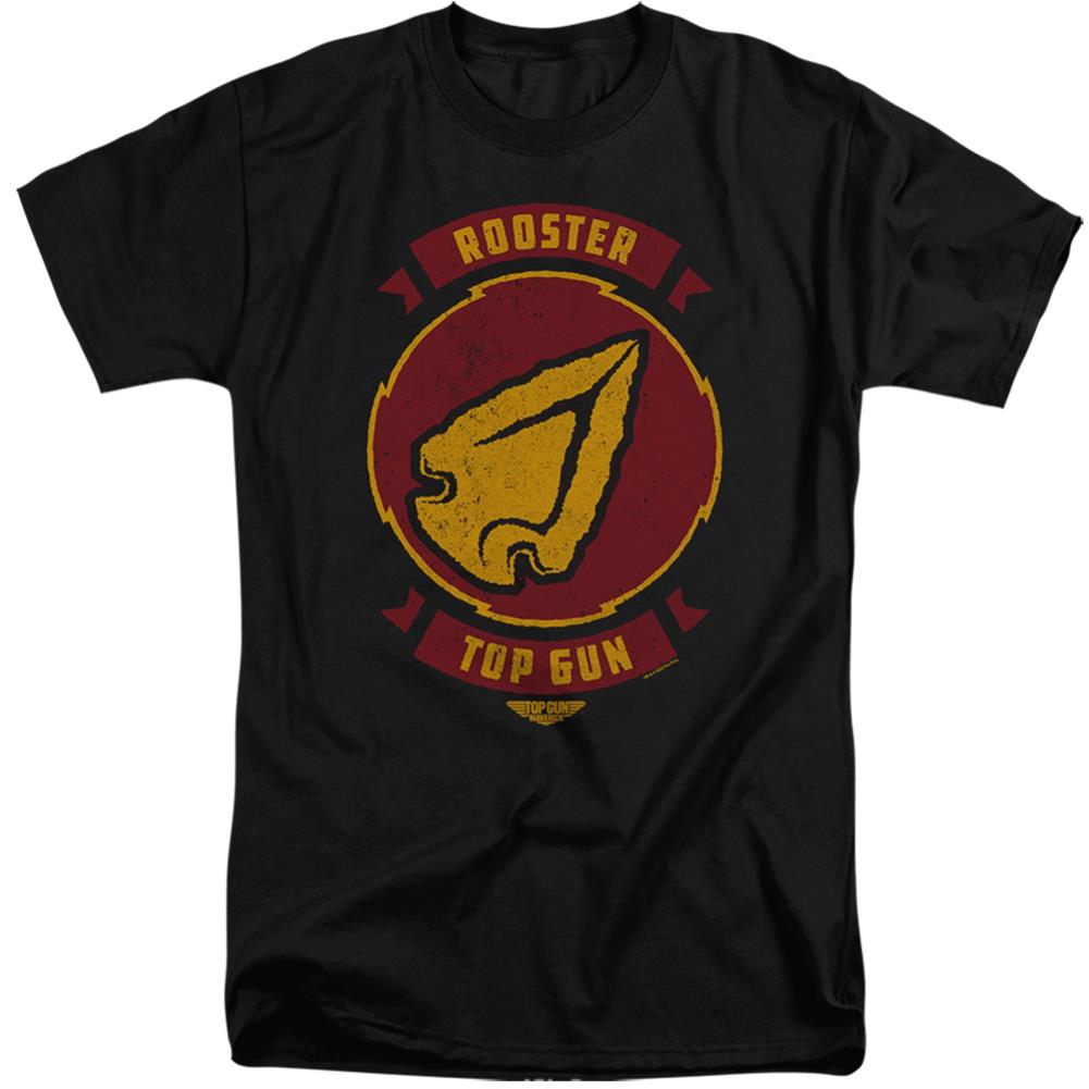 Top Gun: Maverick Rooster Call Sign Men's 18/1 Tall Cotton Short-Sleeve T-Shirt