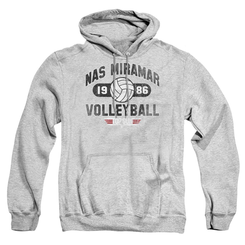 Top Gun Nas Miramar Volleyball Men's Pull-Over 75 25 Poly Hoodie