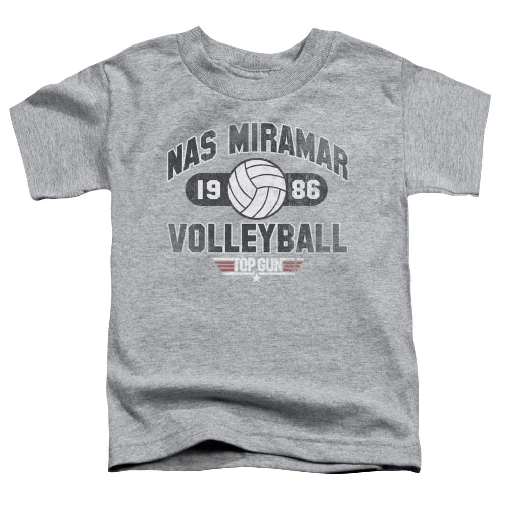 Top Gun Nas Miramar Volleyball Toddler 18/1 Cotton Short-Sleeve T-Shirt