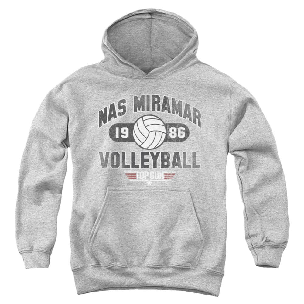 Top Gun Nas Miramar Volleyball Youth Cotton Poly Pull-Over Hoodie