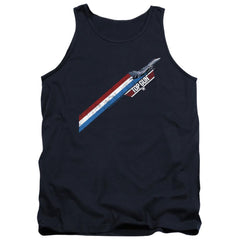 Top Gun Stripes Men's 18/1 Cotton Tank Top