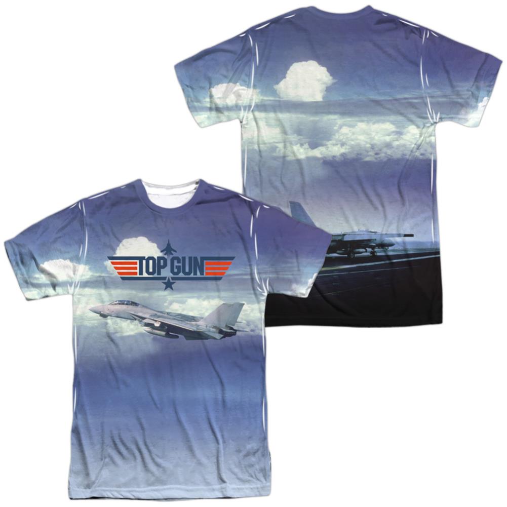 Top Gun Take Off Men's Regular Fit Polyester Short-Sleeve T-Shirt