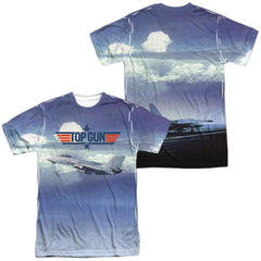 Top Gun Take Off Men's Regular Fit Polyester Short-Sleeve T-Shirt