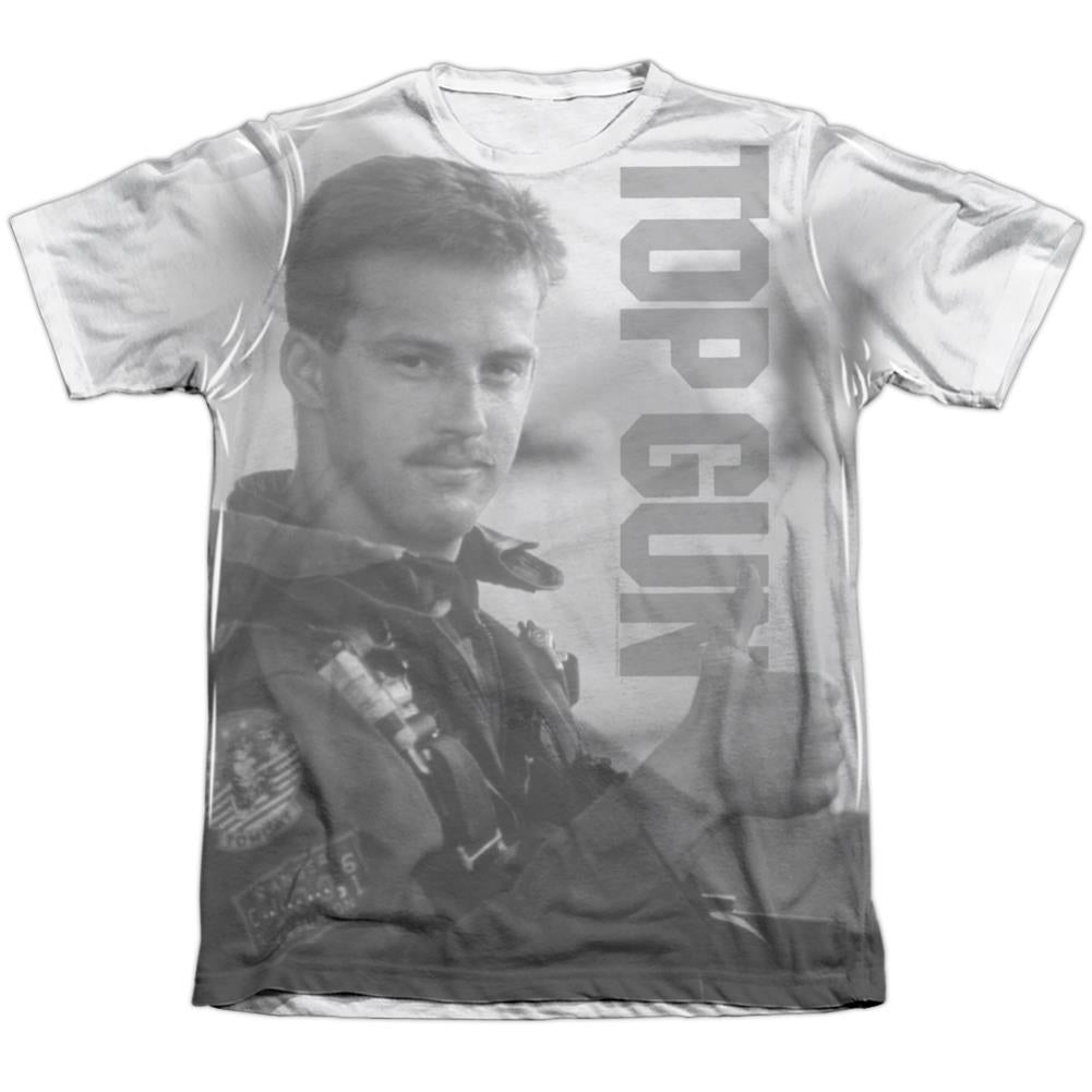 Top Gun Thumbs Up Men's Regular Fit Poly Cotton Short-Sleeve T-Shirt