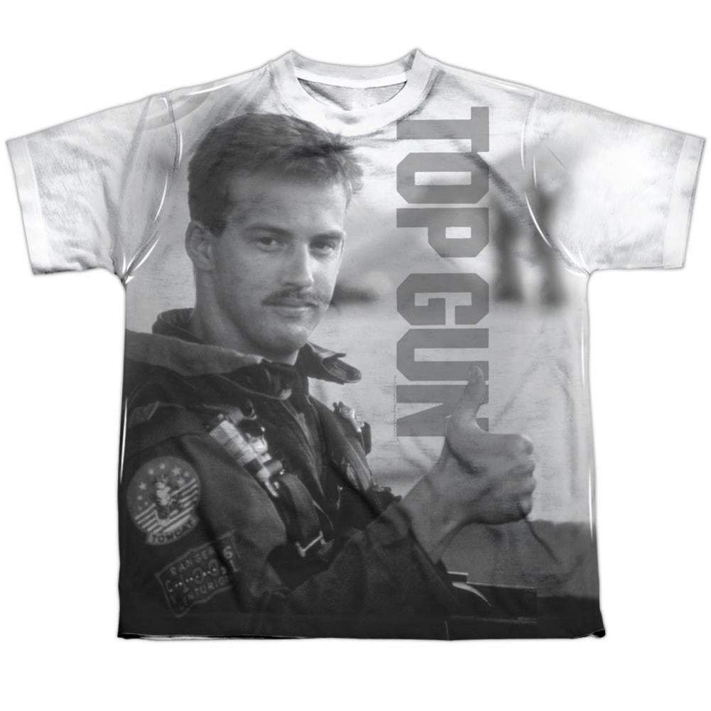 Top Gun Thumbs Up Youth Regular Fit Poly Short-Sleeve T-Shirt