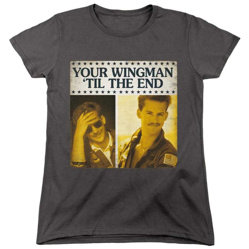 Top Gun Til The End Women's 18/1 Cotton Short-Sleeve T-Shirt