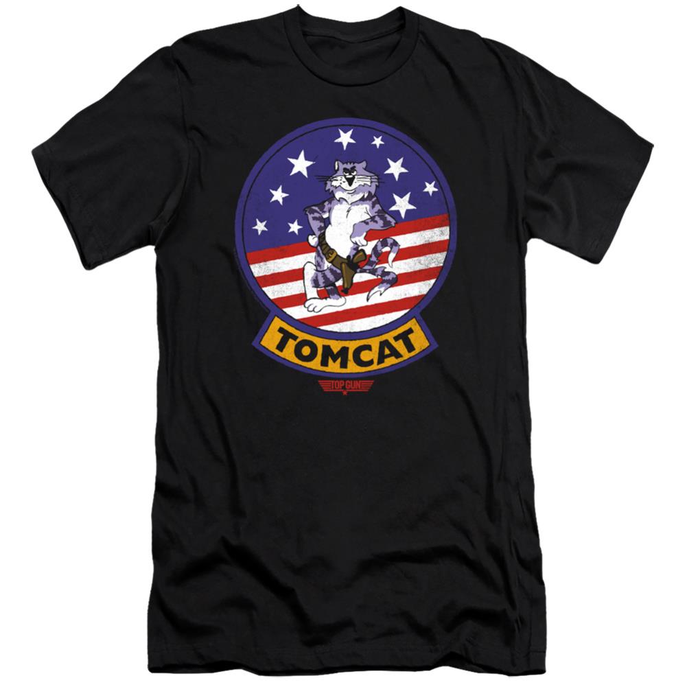 Top Gun Tomcat Sigil Men's Ultra-Soft 30/1 Cotton Slim Short-Sleeve T-Shirt