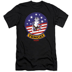 Top Gun Tomcat Sigil Men's Ultra-Soft 30/1 Cotton Slim Short-Sleeve T-Shirt